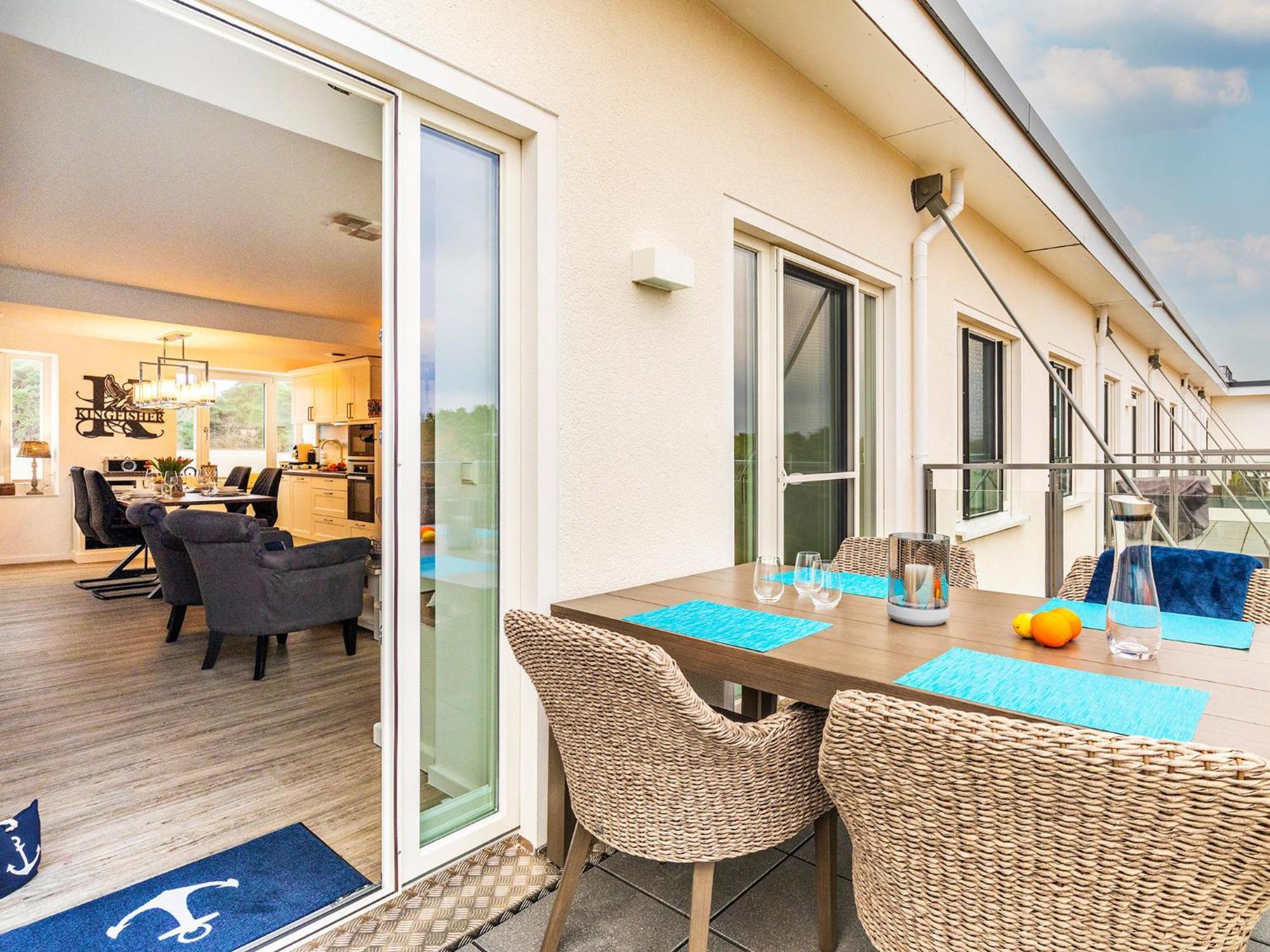 Fewo Prora - Kingfisher Dachterrasse Остзебад Бинц Екстериор снимка
